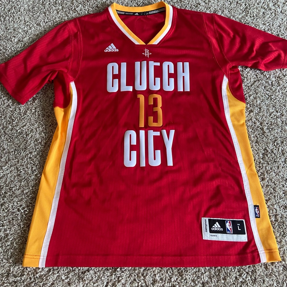 Houston Rockets jersey size L James harden men’s size